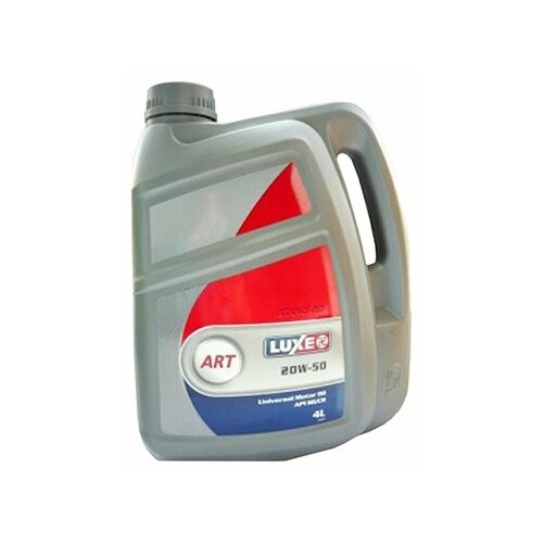 фото Минеральное моторное масло luxe standard 20w-50, 4 л
