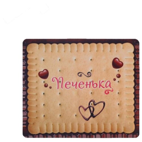 фото Ukid market коврик для мышки "печенька", 21х18 см