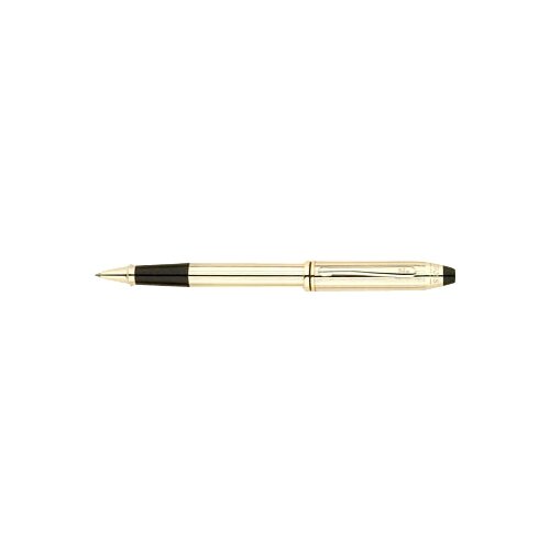 CROSS ручка-роллер Townsend, М, 705, черный цвет чернил, 1 шт. cross шариковая ручка townsend с тонким корпусом м 692 1 черный цвет чернил 1 шт