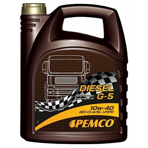 PEMCO PM070510 10W-40 Diesel G-5 UHPD 10л (полусинт. мотор. масло) HCV