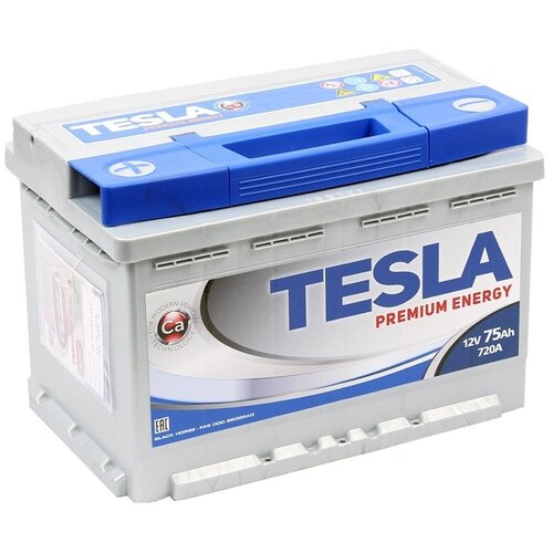 Аккумулятор TESLA PREMIUM ENERGY 75 А. ч Прямая полярность