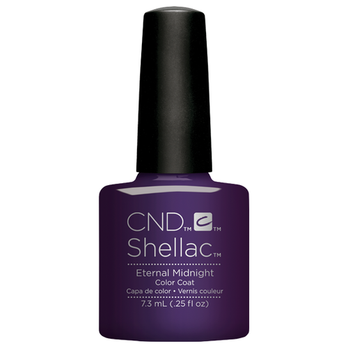 CND Гель-лак Shellac Nightspell, 7.3 мл, Eternal Midnight