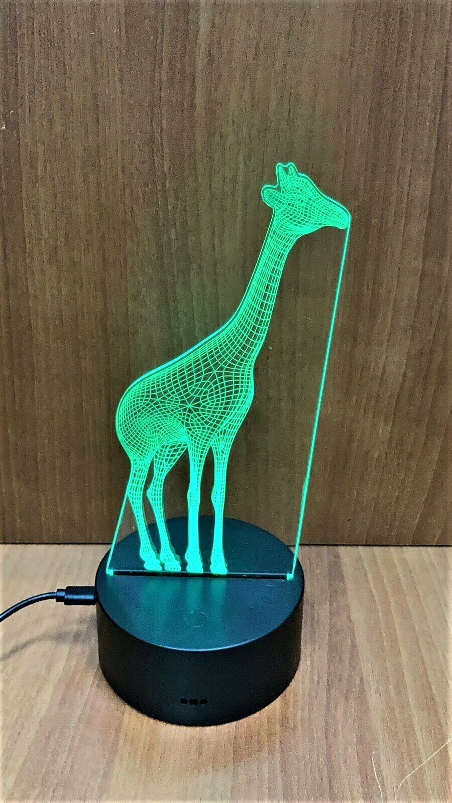 3D Светильник " Жираф " №37 - фотография № 3
