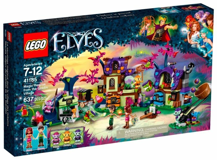 Lego Конструктор LEGO Elves 41185 Волшебное спасение из деревни гоблинов