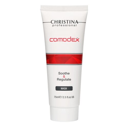 Christina Успокаивающая себорегулирующая маска Comodex Soothe & Regulate Mask, 801 г, 75 мл christina успокаивающая себорегулирующая маска 75 мл christina comodex