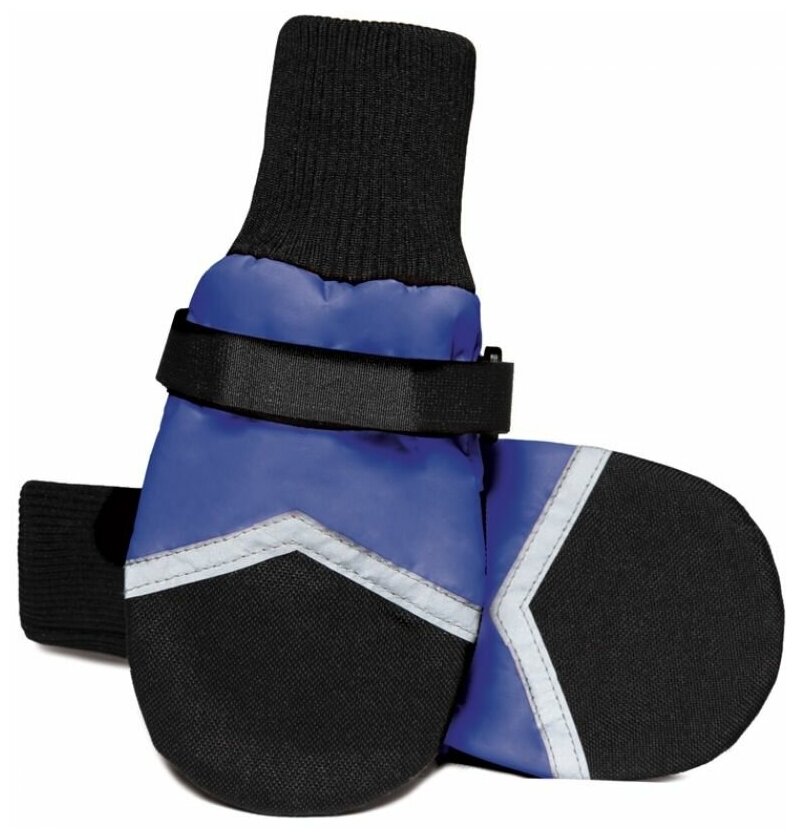 Ботинки для собак Triol водостойкие, подкладка из флиса, синие XS