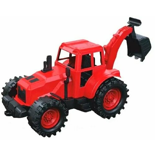 Трактор 21 см красно-черный 22-201-3 KSC Казик