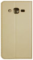 Чехол Volare Rosso для Samsung Galaxy J3 2016 (искусственная кожа) золотой
