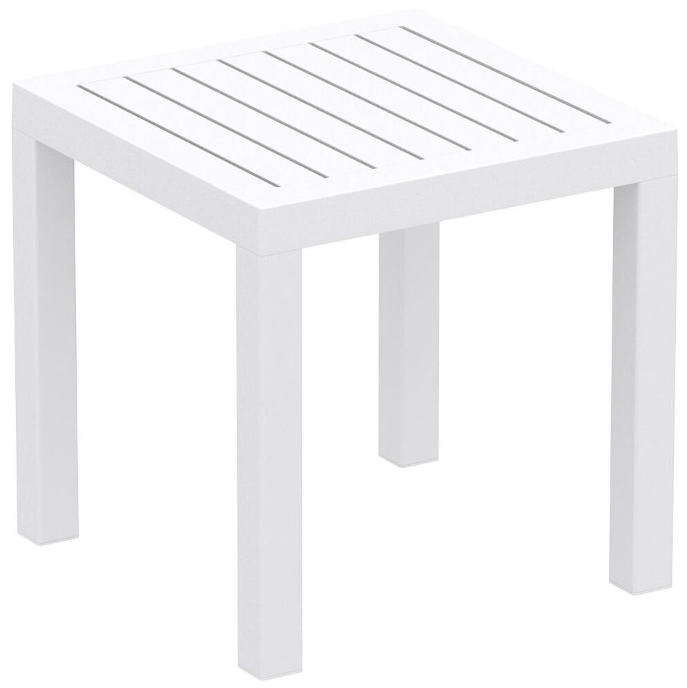 Уличный журнальный столик Siesta Contract Ocean Side Table, белый