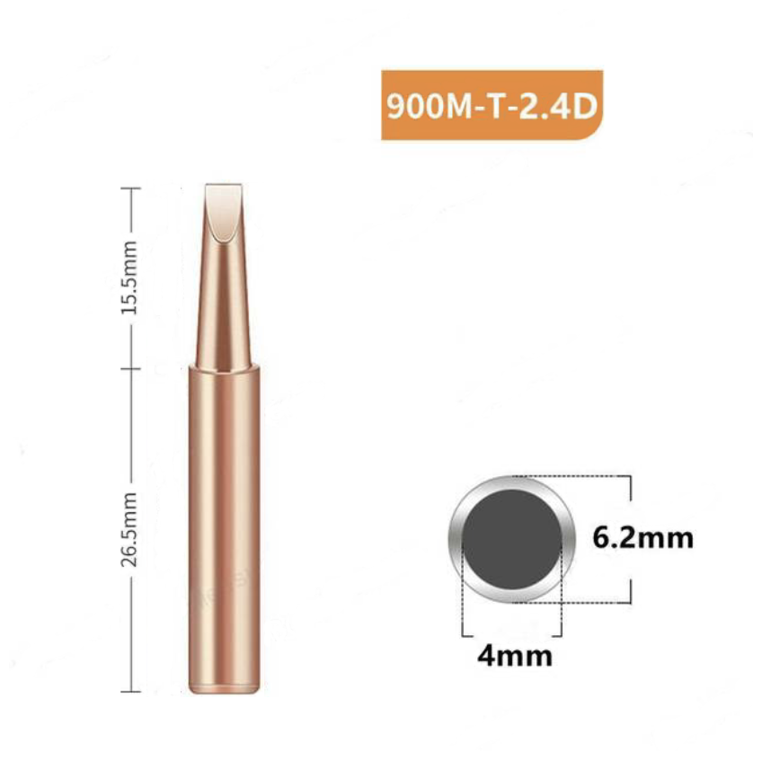 Жало паяльное медное 900M-T-2.4D