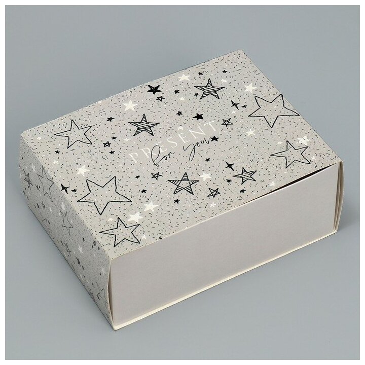 Коробка складная «Звёзды» 20 × 15 × 8 см
