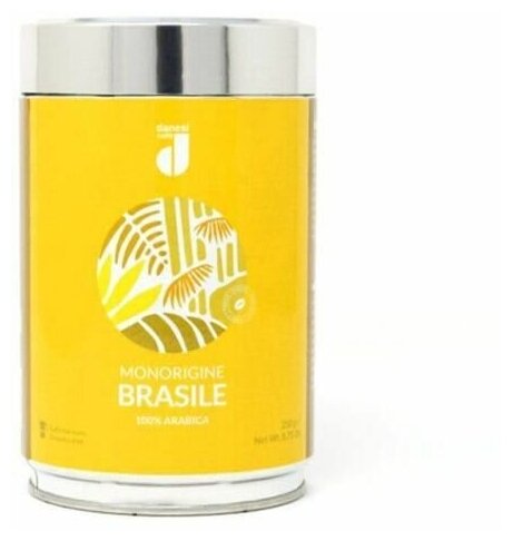 Кофе молотый Danesi Brasile (Бразилия), ж/б, 250г - фотография № 3