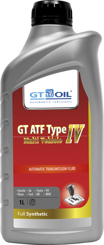 Трансмиссионное масло GT OIL GT ATF Type IV Multi Vehicle, 1л
