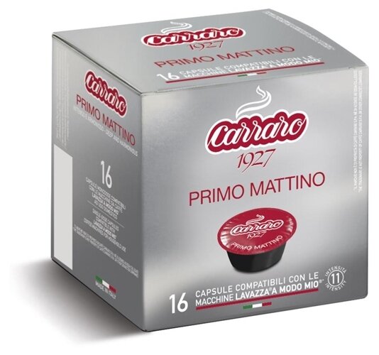 Кофе в капсулах Кофе Carraro Dolce Gusto Primo Mattino, капсулы, 16 шт - фотография № 1