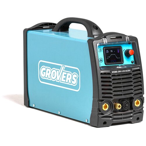 GROVERS WSME-200LCD AC/DC Pulse (3.006.598-EA) Сварочный инвертор аргонодуговой сварки wp 26 wp26 air cooled tig welding torch 4m blue handle power