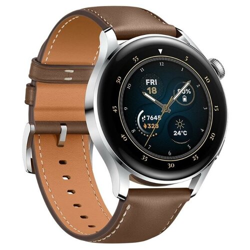 Умные часы HUAWEI WATCH 3 Classic LTE 46 мм Черный Galileo-L21E Вызовы с eSIM 3 дня работы без подзарядки Ростест 3339200₽