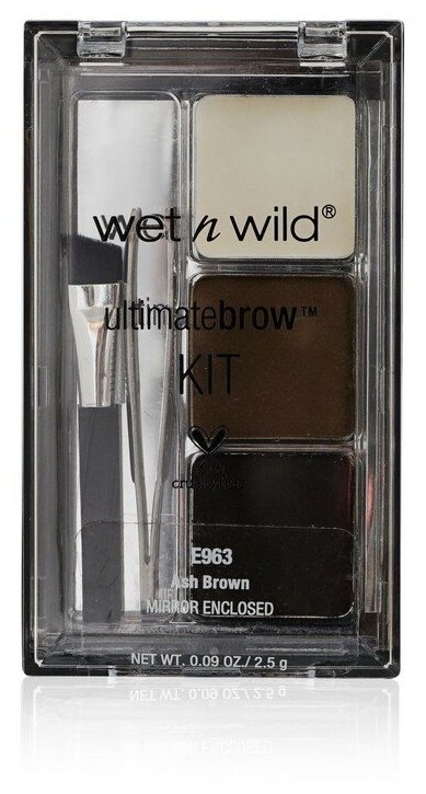 Набор для бровей ultimate brow kit тон 1111497e soft brown wet n wild Markwins Beauty Products CN - фото №6