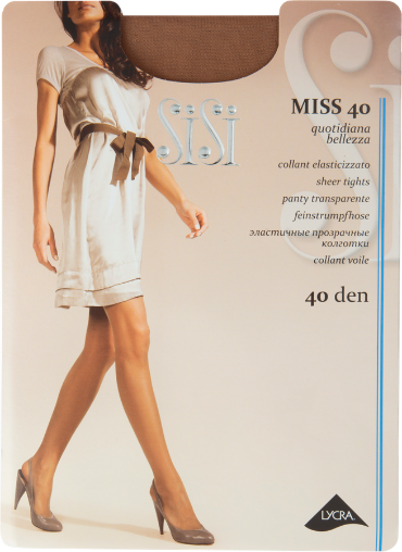 Колготки  Sisi Miss, 40 den, размер 4, miele