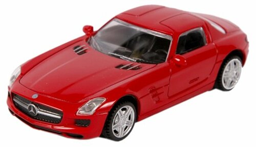 Легковой автомобиль Rastar Mercedes-Benz SLS (58100) 1:43, 12 см, красный