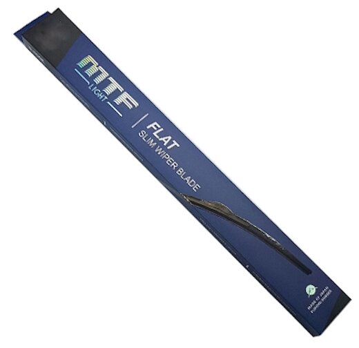 Щетка стеклоочистителя MTF light SLIM FLAT бескаркасная (резина FUKOKU графит) (600мм) MTF