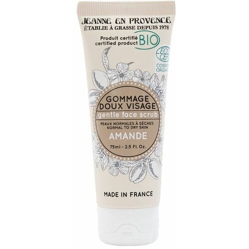 Купить Jeanne En Provence Almond Нежный скраб для лица 75 мл