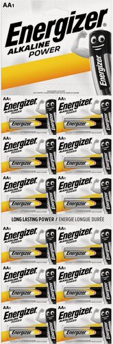 Изображение товара Батарейки Energizer ALKALINE POWER AA (пальчиковые), отрывные, в упаковке 12 шт.