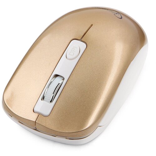 Мышь Gembird MUSW-400-G Gold 64200₽