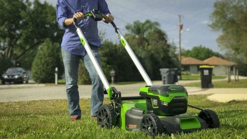 Аккумуляторная газонокосилка Greenworks GD60LM51SP (без акк, без з/у) - фото №11