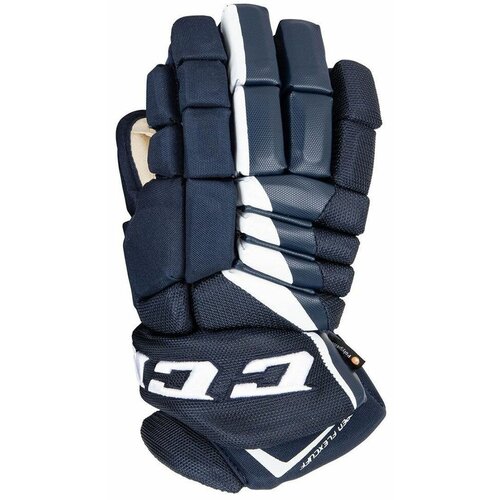 Перчатки игрока HG JETSPEED FT4 PRO GLOVES SR NV/WH перчатки ccm jetspeed ft4 pro sr 14 nav