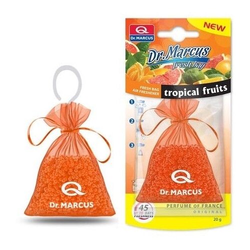 Освежитель для автомобиля и дома Dr.Marcus Fresh Bag Tropical Fruits (Тропические фрукты). Саше. Автомобильный ароматизатор арт. 433