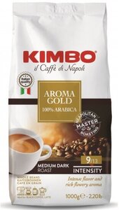 Kimbo Aroma Gold Arabica кофе в зернах 1 кг