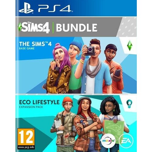 The Sims 4 + Дополнение The Sims 4: Экологичная жизнь (Eco Lifestyle) (PS4) английский язык