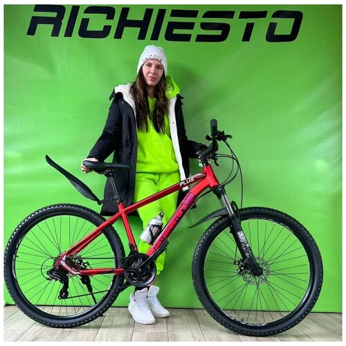 Велосипед алюминиевый горный SATISFACTORY oro 26r подростковыйвзрослыйженскиймужской 1758800₽