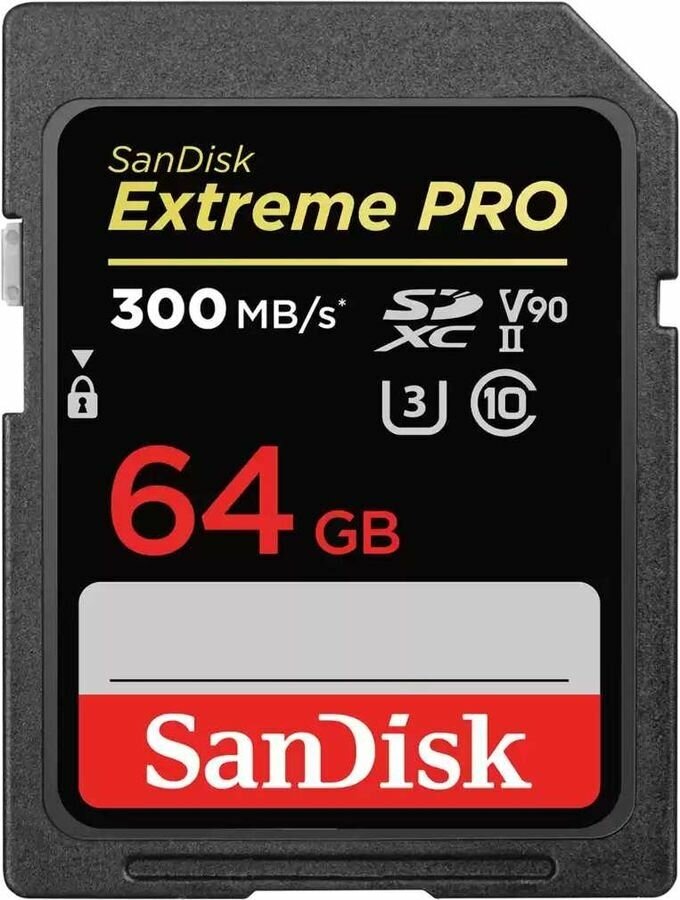 Карта памяти SanDisk 64GB SDSDXDK-064G-GN4IN