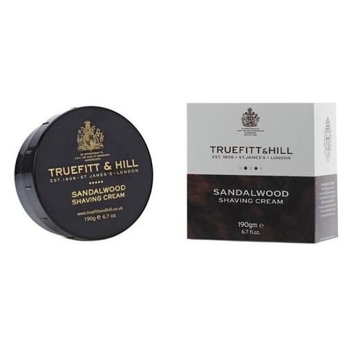 Крем для бритья Sandalwood Truefitt & Hill, 190 мл