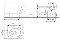 Унитаз TOTO RX CW542EY