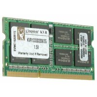 Оперативная память SO-DIMM DDR-3 PC-10600 2Gb Kingston [KVR1333D3S9/2G]