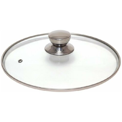 Крышка для сковороды стеклянная с пароотводом 20 см