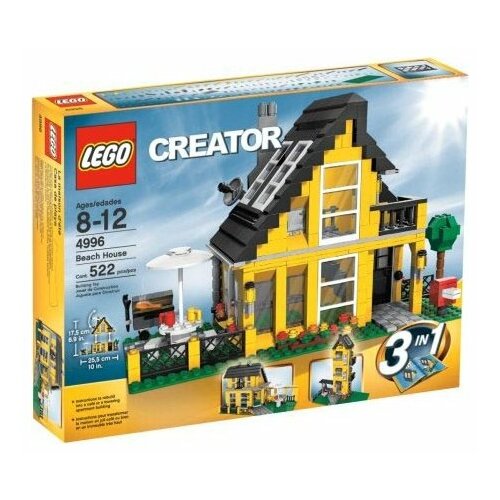 Конструктор LEGO Creator 4996 Пляжный дом, 522 дет.