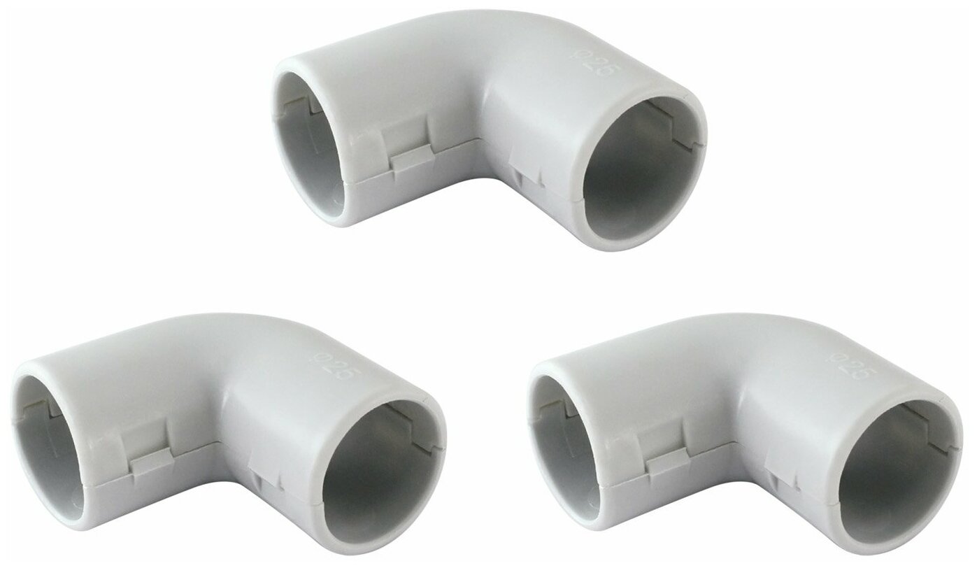 фото Угол 90 соед. для трубы 25 мм (25шт) TDM Electric (SQ0405-0033)