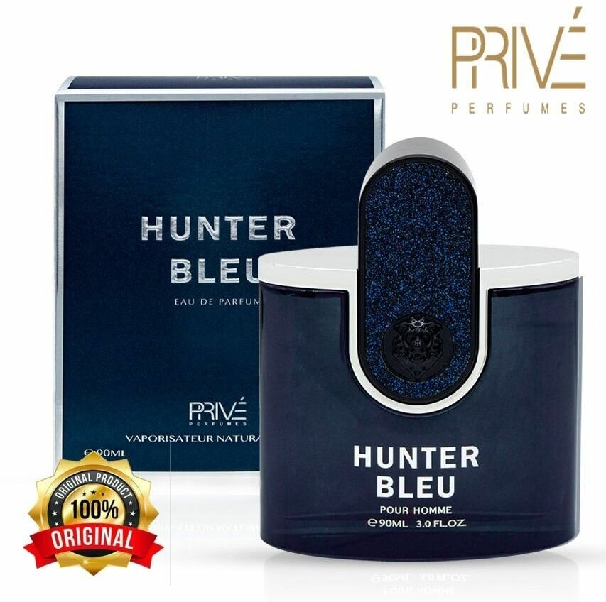 PRIVE Туалетная вода мужская HUNTER BLEU, 90 мл