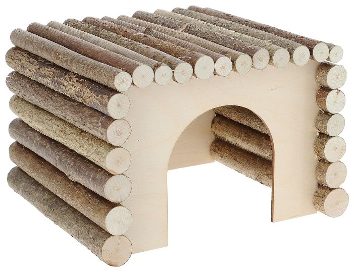 Домик для грызунов КвадроДом 23х20х17см, Zoobaloo