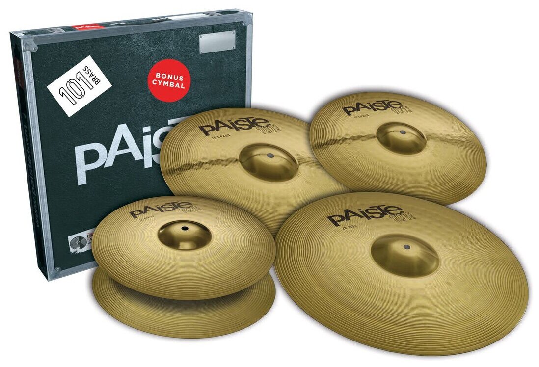 Комплект тарелок PAISTE 101 BRASS UNIVERSAL SET