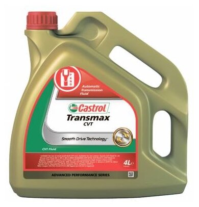 Масло трансмиссионное Transmax CVT 4 л, CASTROL 15D979 (1 шт.)