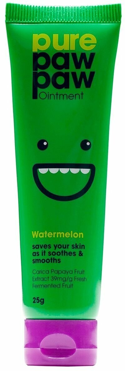 PURE PAW PAW Бальзам для губ восстанавливающий Ointment Passion Watermelon с ароматом арбуза, 25 г