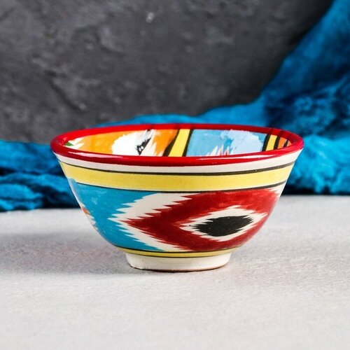 Пиала Риштанская Керамика Атлас 115 см большая разноцветный 561₽