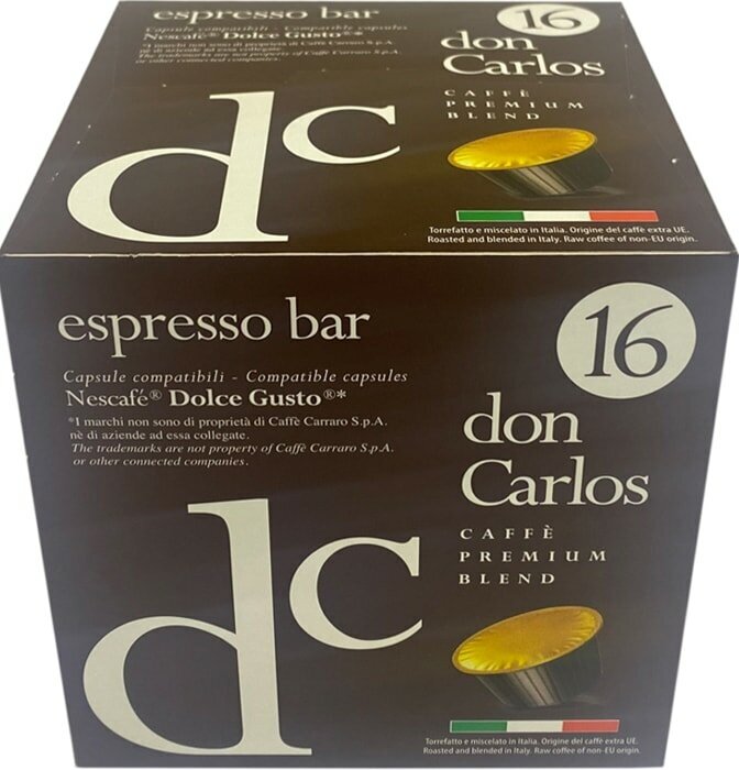 Кофе в капсулах Don Carlos Espresso Bar 16шт