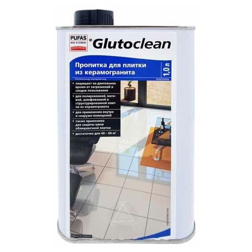 пуфас glutoclean удалитель накипи 1л pufas glutoclean 368 удалитель накипи 1л Пропитка для плитки из керамогранита PUFAS Glutoclean 1 л