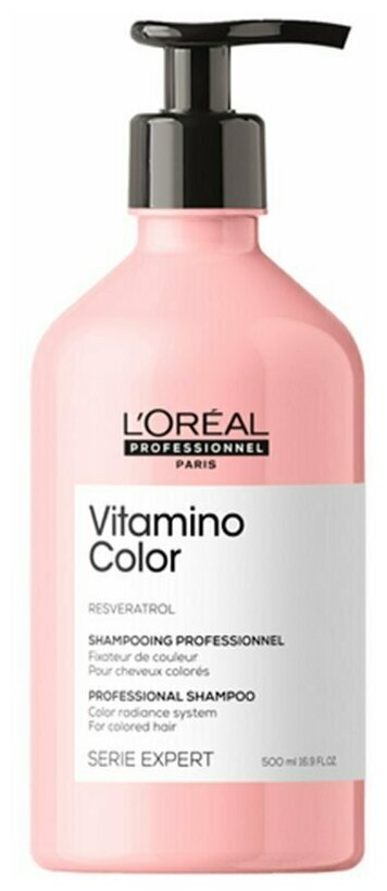 Loreal Professionnel Serie Expert Шампунь Vitamino Color, 500 мл