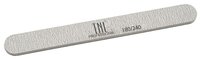 TNL Professional Пилка узкая хит продаж, 180/240 грит (в индивидуальной упаковке) серый